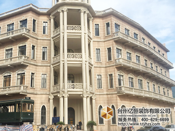 横店梦上海GRC/EPS线条在建工程